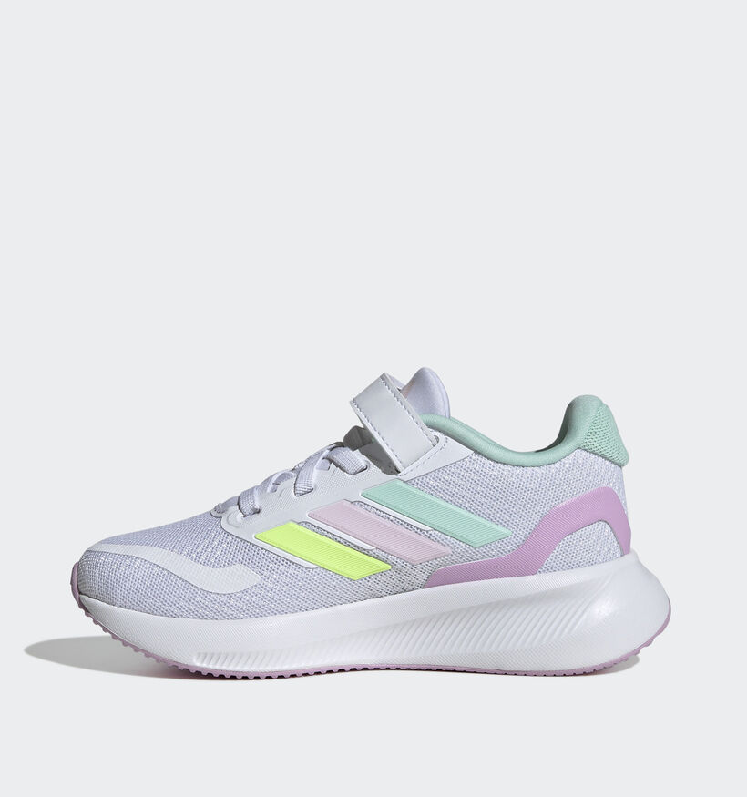 adidas Runfalcon 5 EL C Witte Sneakers voor meisjes (357846) - geschikt voor steunzolen