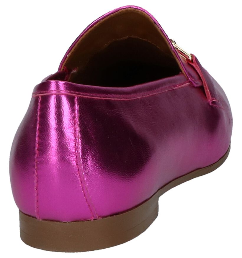 Youh! Loafers en Rose fuchsia en cuir (217829)