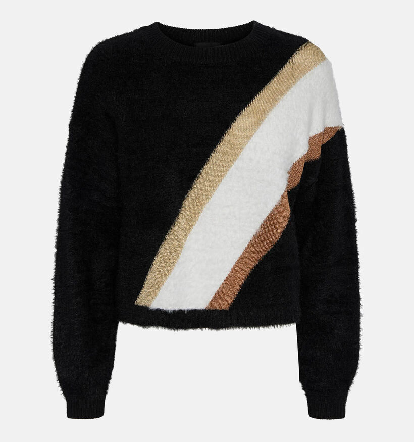 Pieces Milo Witte Gebreide trui voor dames (332334)