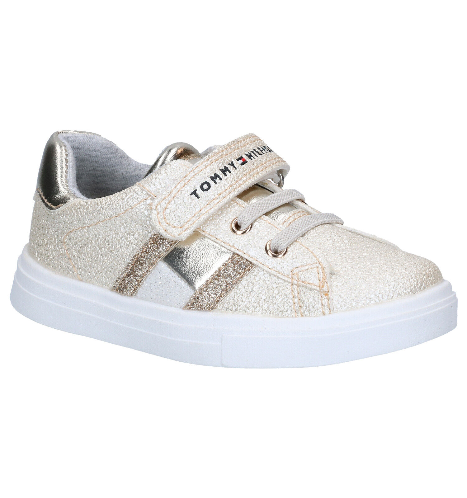Tommy Hilfiger Gouden Velcroschoenen Meisjes Lage schoenen Online op TORFS.BE