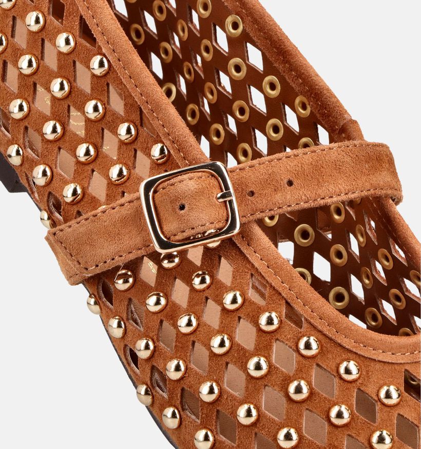 Laurent David Ballerines en Marron pour femmes (373628)