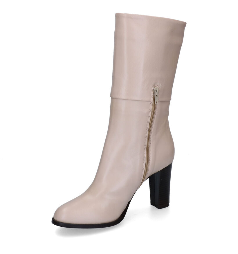 Signatur Bottes courtes en Beige clair pour femmes (308202)