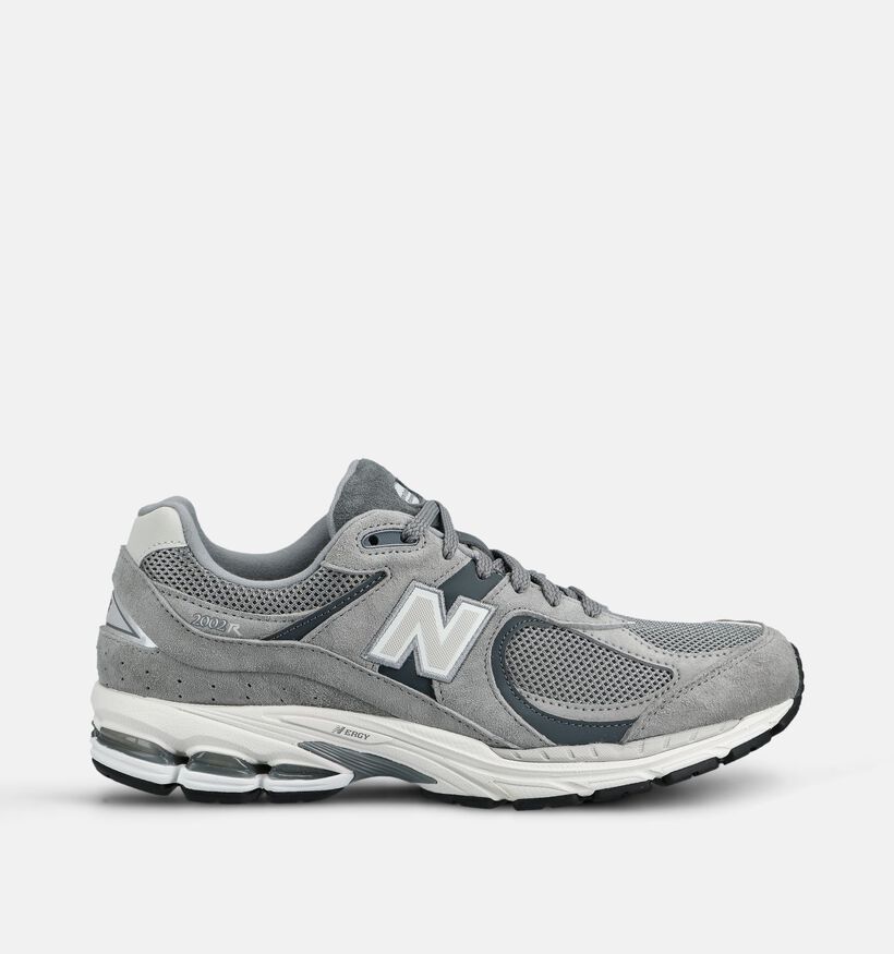 New Balance 2002 Baskets basses en Gris pour hommes (375118) - pour semelles orthop&eacute;diques