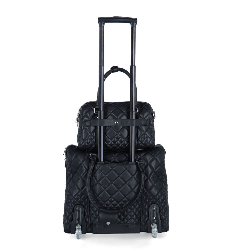Olivia Lauren Black Night Sac à roulettes en Noir pour femmes (333983)