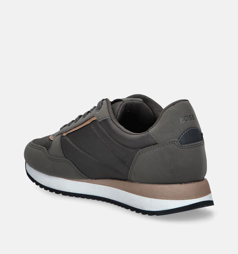 BOSS Kai Runn Kaki Veterschoenen voor heren (345699)