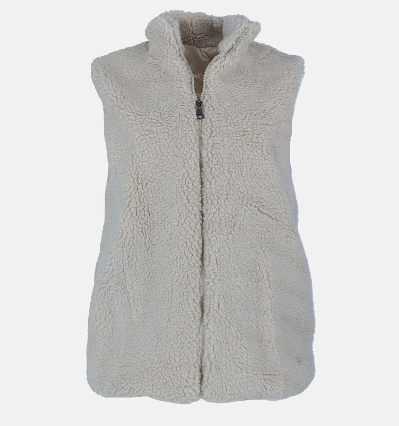 Via Limone Zwarte Teddy Bodywarmer voor dames (326106)