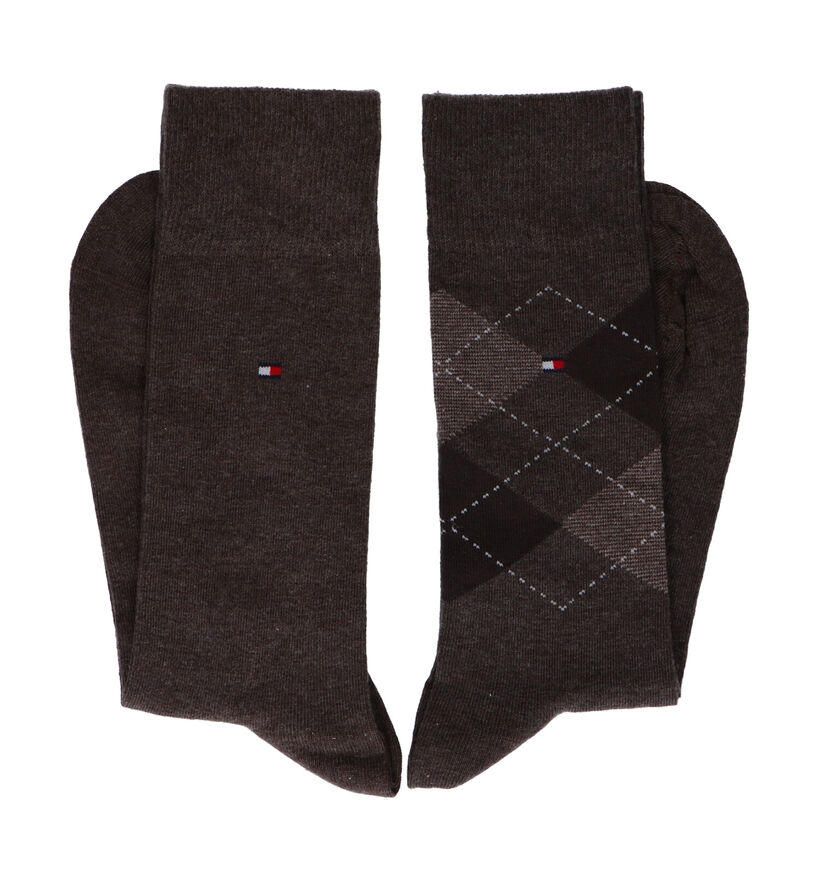 Tommy Hilfiger Chaussettes en Brun foncé (282956)