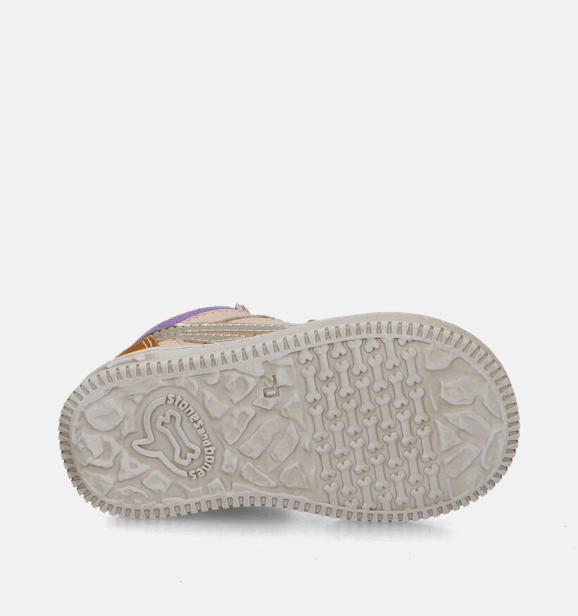 STONES and BONES Nomi Chaussures pour bébé en Rose pour filles (345817) - pour semelles orthopédiques