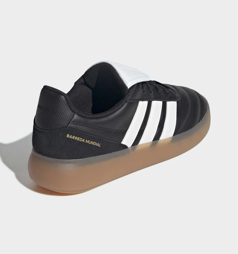 adidas Barreda Mundia Baskets basses en Noir pour hommes (366748) - pour semelles orthop&eacute;diques