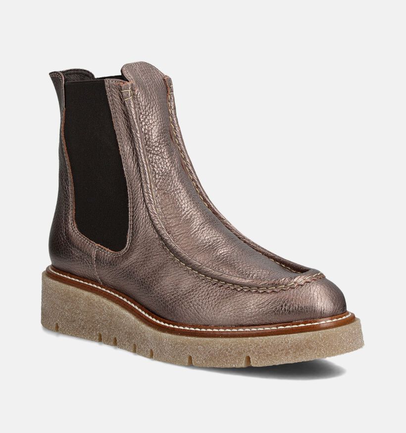Weekend Bottines Chelsea en Marron pour femmes (364183)