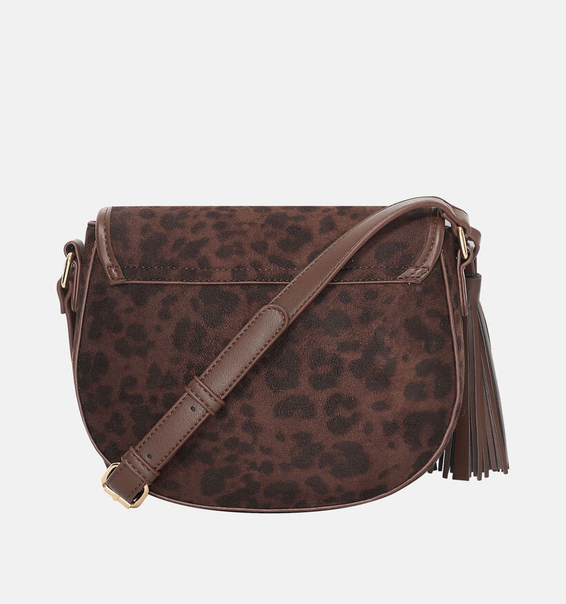 Bulaggi Leopard Bruine Crossbodytas voor dames (364789)