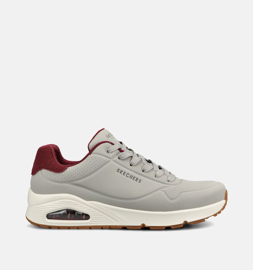 Skechers Uno Suited On Air Baskets en Gris pour hommes (376907)