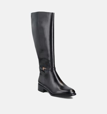 Tamaris Laarzen Zwart/Cognac/Bruin