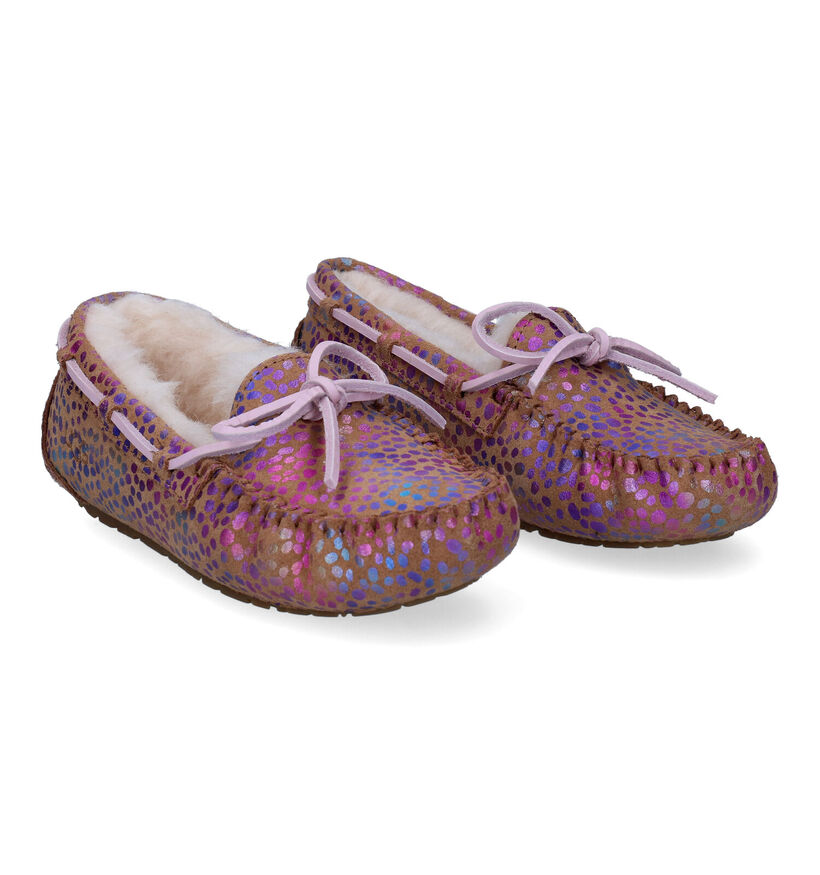 UGG Dakota Spots  Pantoufles en Multicolor pour filles (294865)