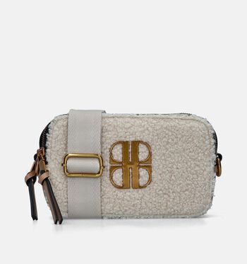 Laurent David Crossbody tassen Zwart/Taupe/Blauw