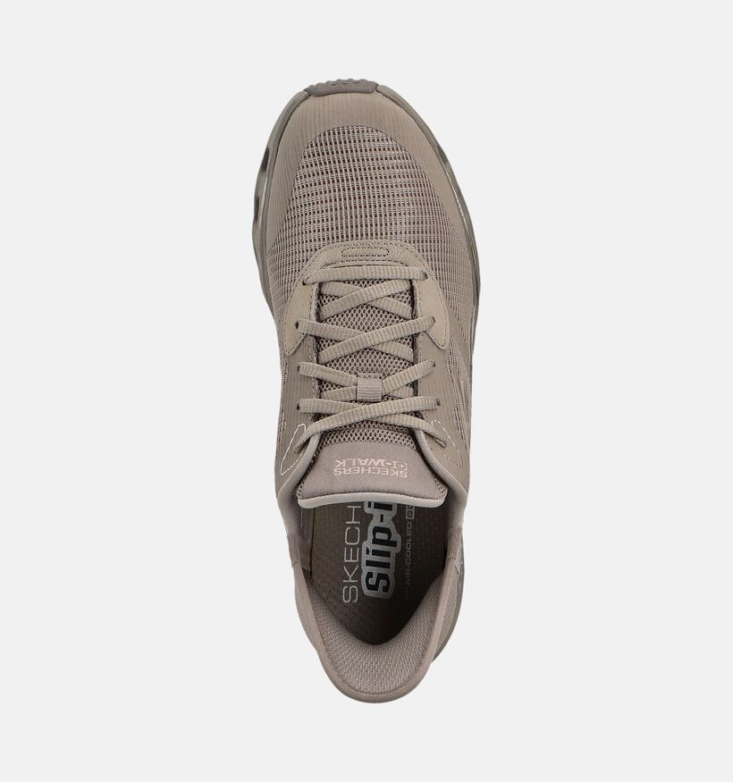 Skechers Go Walk Taupe Sportieve Sneakers voor dames (360888) - geschikt voor steunzolen