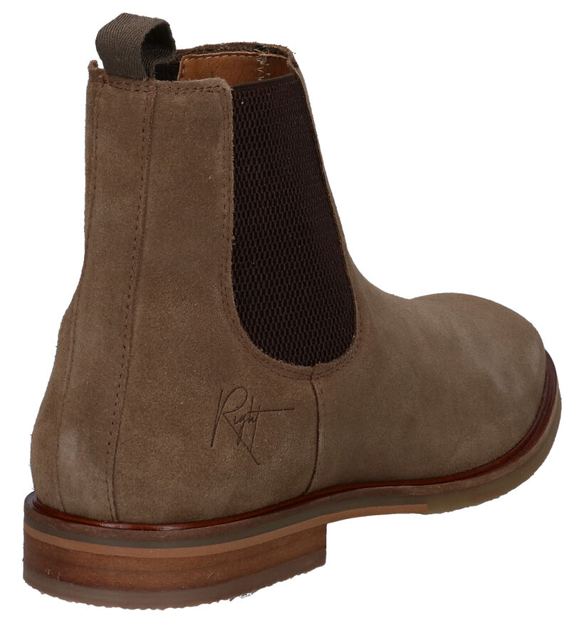 Bullboxer Bruine Chelsea Boots voor heren (312624) - geschikt voor steunzolen