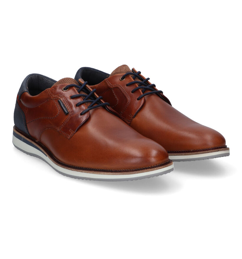 Bullboxer Chaussures classiques en Bleu foncé pour hommes (319436) - pour semelles orthopédiques