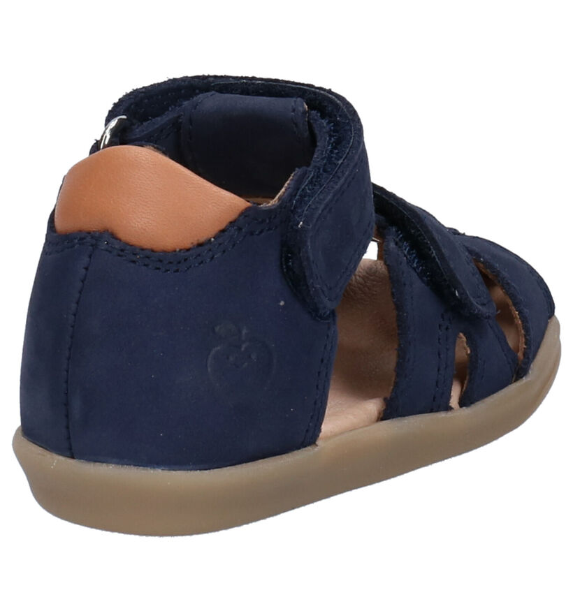Shoo Pom Pika Scratch Blauwe Sandalen in nubuck (288575)