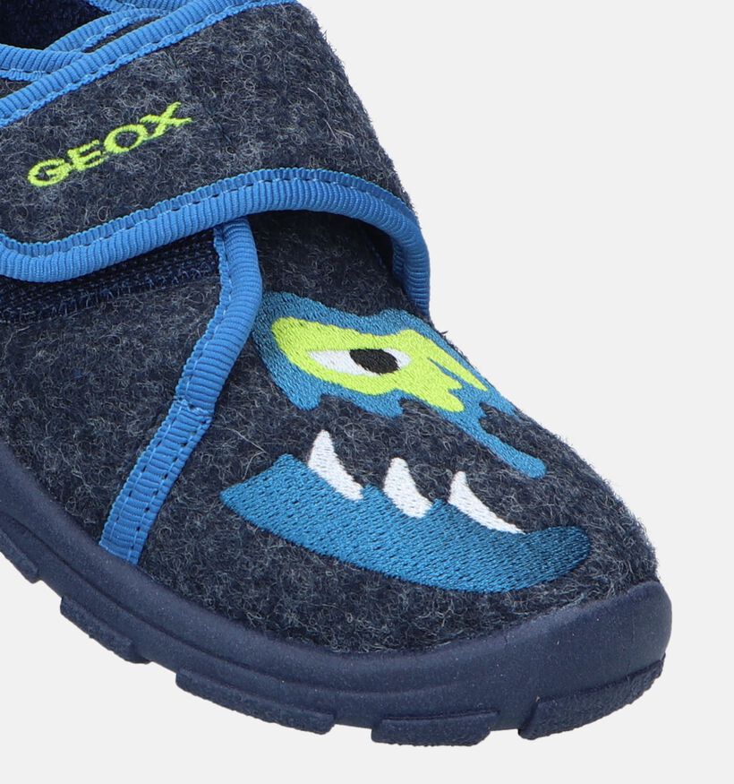 Geox Nymel Blauwe Pantoffels voor jongens (330052)