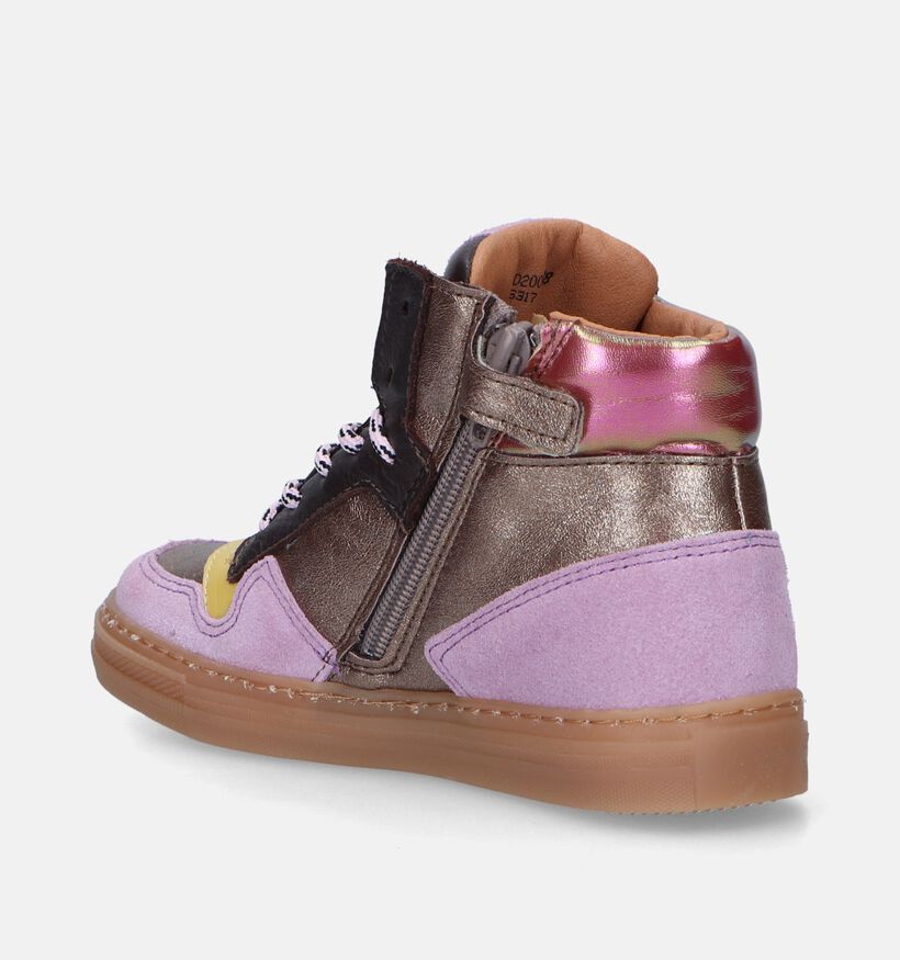 Little David Promise Paarse Sneakers voor meisjes (349381) - geschikt voor steunzolen