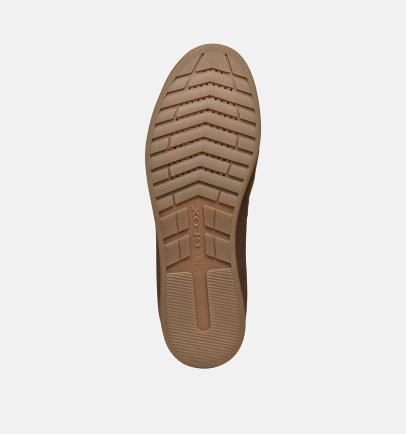 Geox Renan Bruine Veterschoenen voor heren (353842) - geschikt voor steunzolen