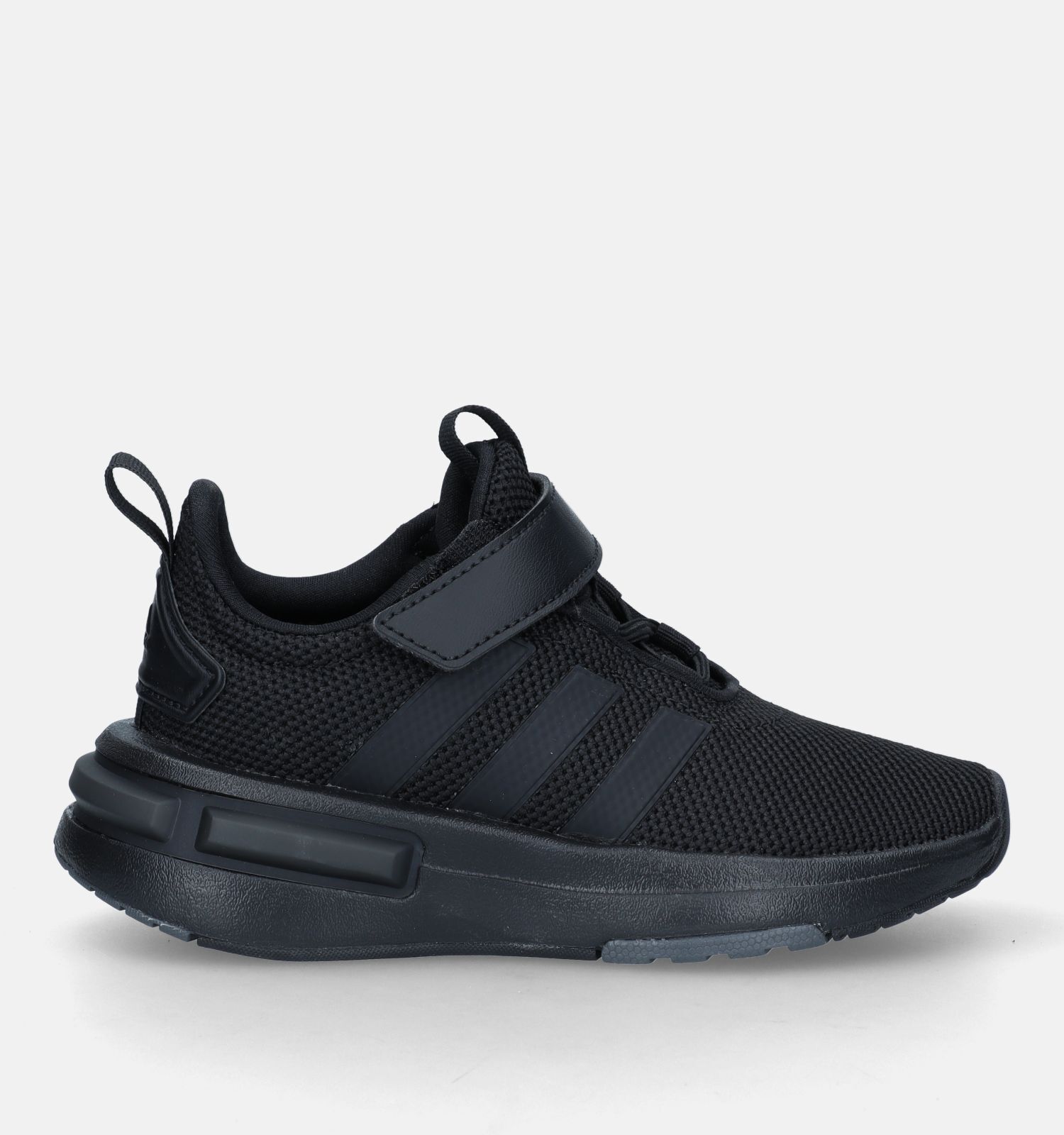 adidas Racer T23 EL Zwarte Sneakers Meisjes Jongens Sneakers