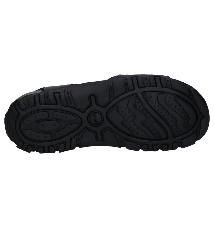 Geox Zwarte Sandalen in kunstleer (266688)