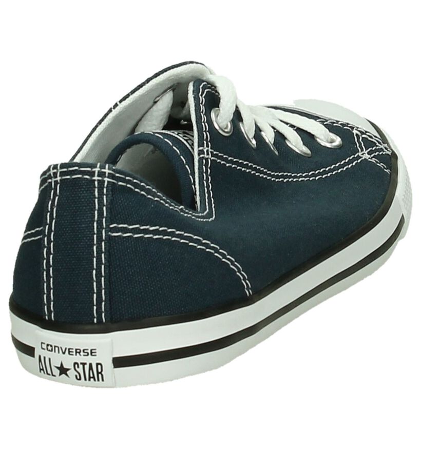 Converse CT All Star Dainty Baskets en Bleu en textile (171684)