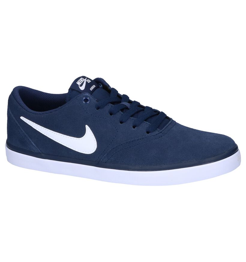 Nike SB Check Solar Kaki Sneakers in daim (262225)