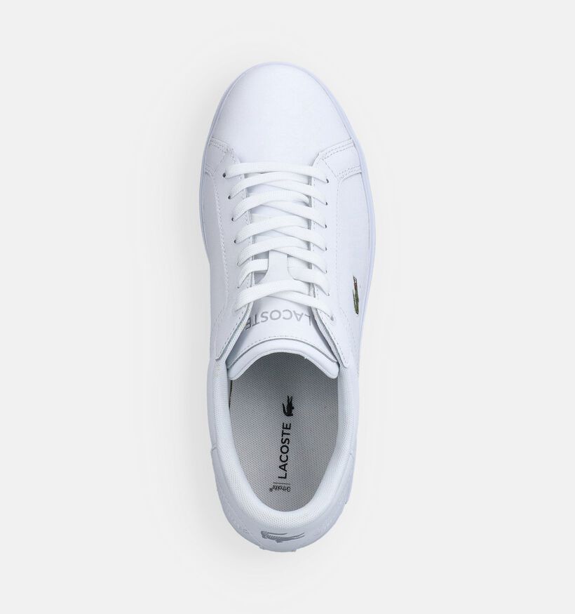 Lacoste Powercourt Witte Sneakers voor heren (369360)