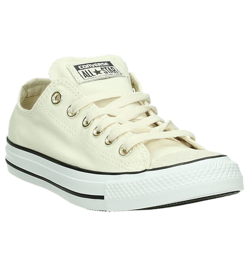 Converse Chuck Taylor AS Baskets en Beige en textile (287162)