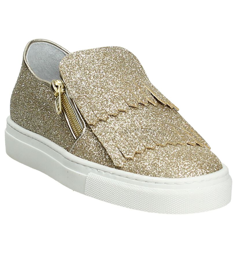 Hampton Bays Chaussures slip-on  (Or), , pdp
