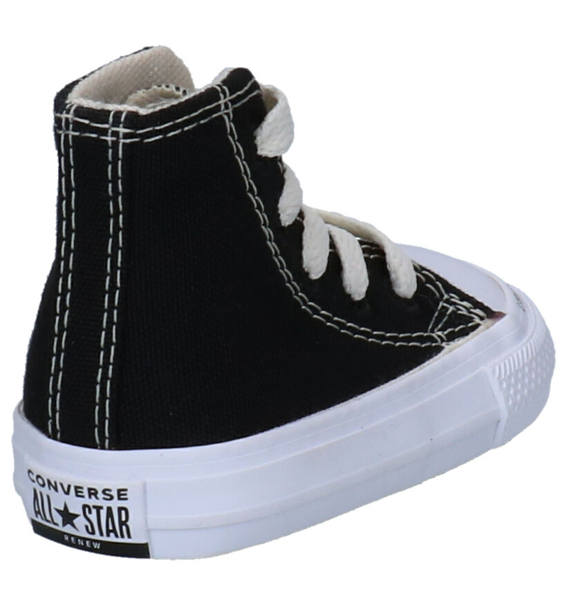 Converse All Star Renew Baskets en Noir en textile (253223)