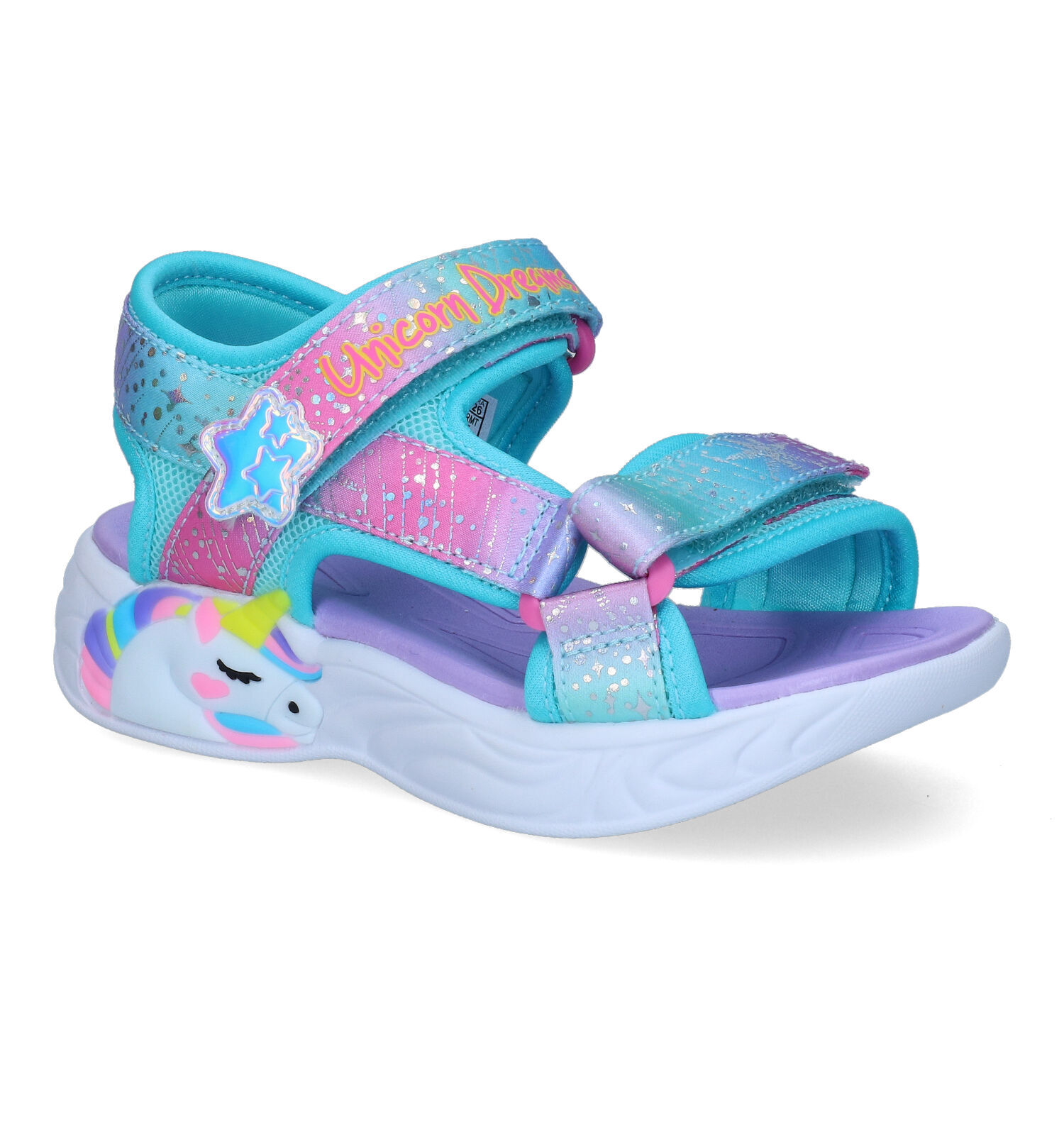Sandale shop skechers bleu