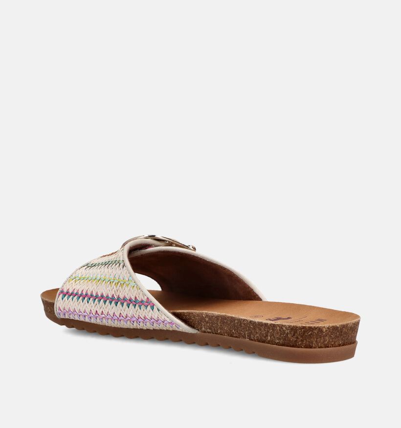 Mustang Nu-pieds plates en Brun pour femmes (372118)