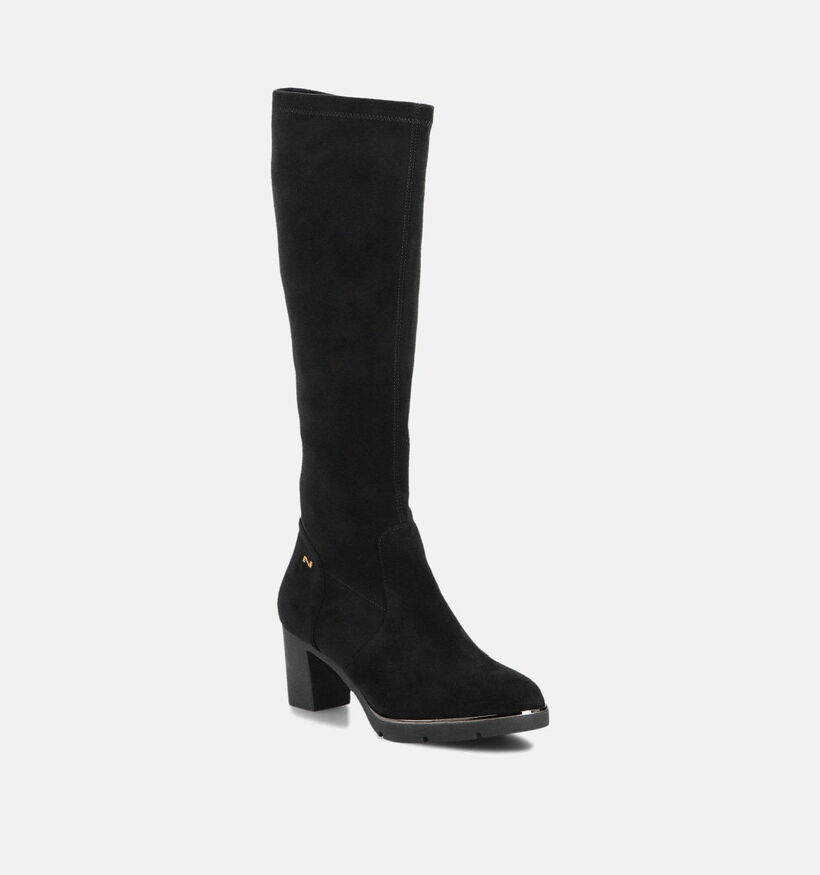 Nathan-Baume Bottes hautes en Noir pour femmes (363625) - pour semelles orthopédiques