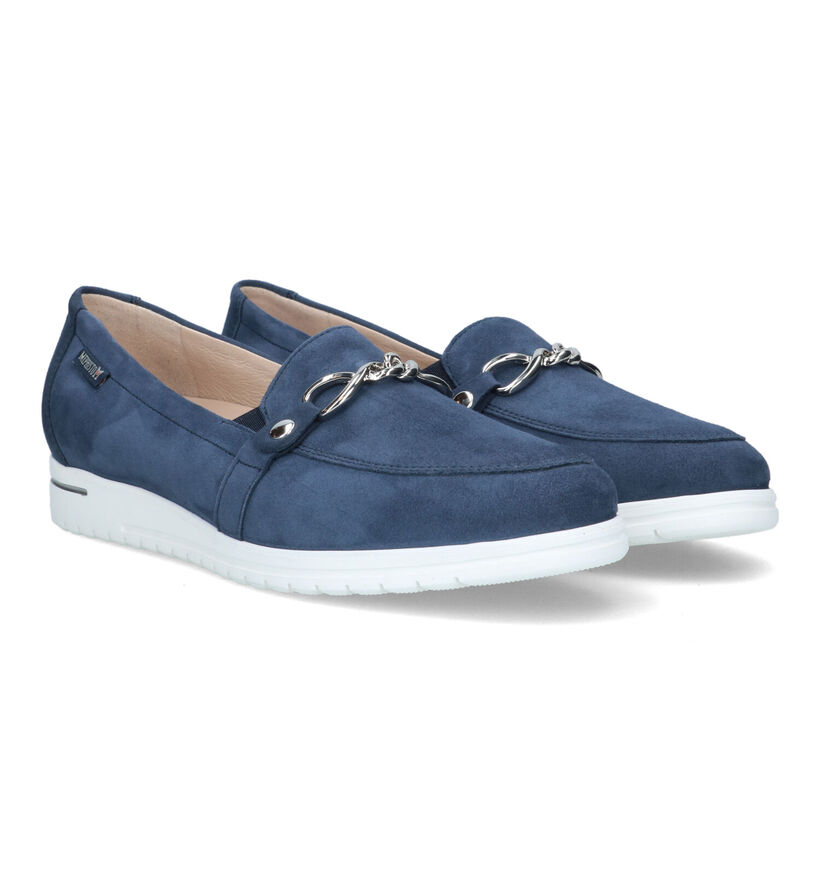 Mephisto Juliana Blauwe Instappers voor dames (323325) - geschikt voor steunzolen