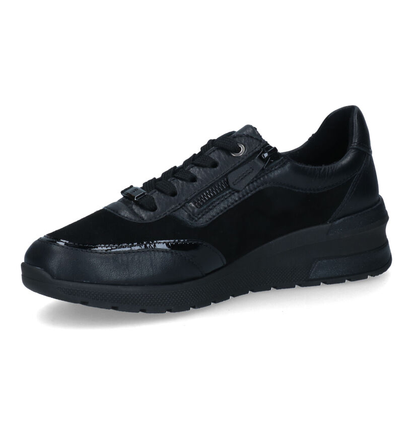 Ara Neapel Tron Zwarte Sneakers voor dames (316210) - geschikt voor steunzolen