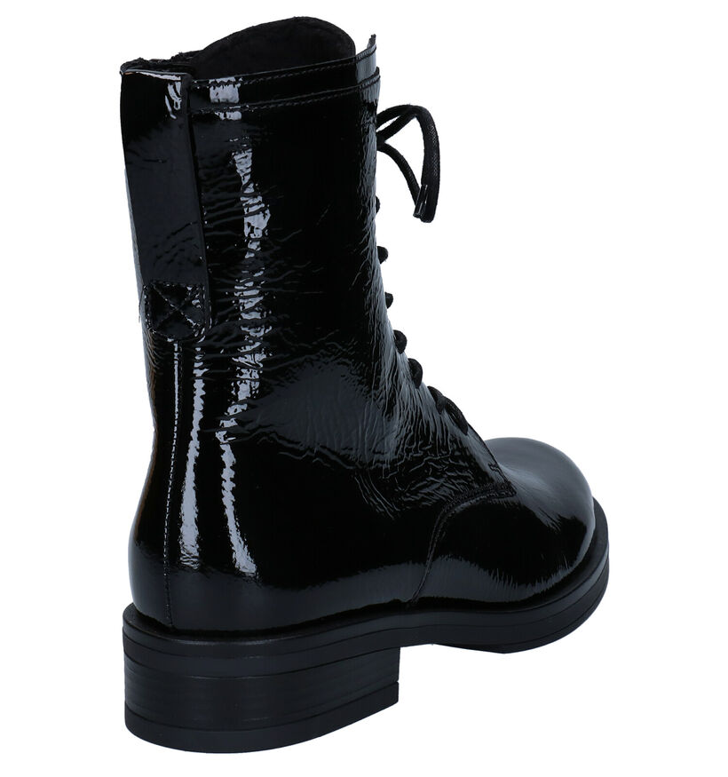 Gabor Best Fitting Bottillons en Noir en cuir (282396)