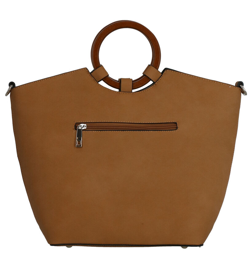 Bulaggi Frannie Handtas Wit/Cognac in stof (274280)