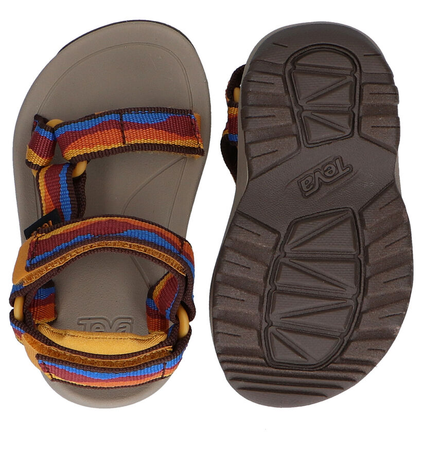 Teva Hurricane Blauwe Sandalen in stof (286623)