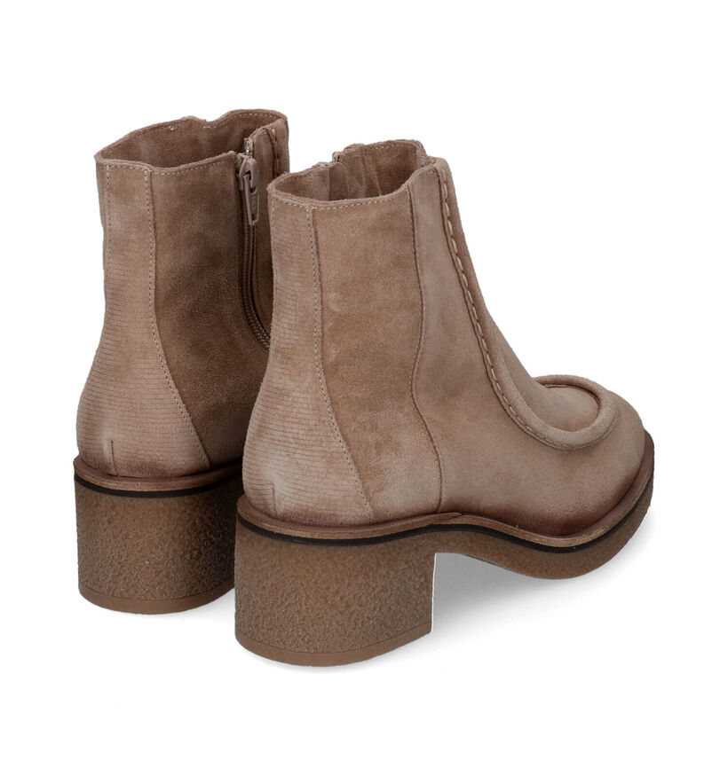 Softwaves Bottines à talons en Vert kaki pour femmes (316724) - pour semelles orthopédiques