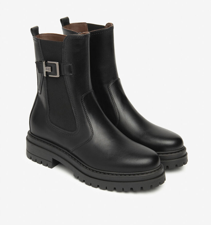NeroGiardini Zwarte Chelsea Boots voor dames (363959) - geschikt voor steunzolen