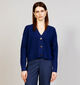 Vero Moda Aries V-Neck Blauwe Cardigan voor dames (366115)