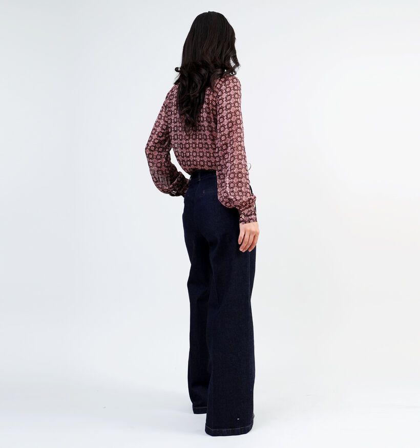 comma Straight leg jeans en Noir pour femmes (348501)