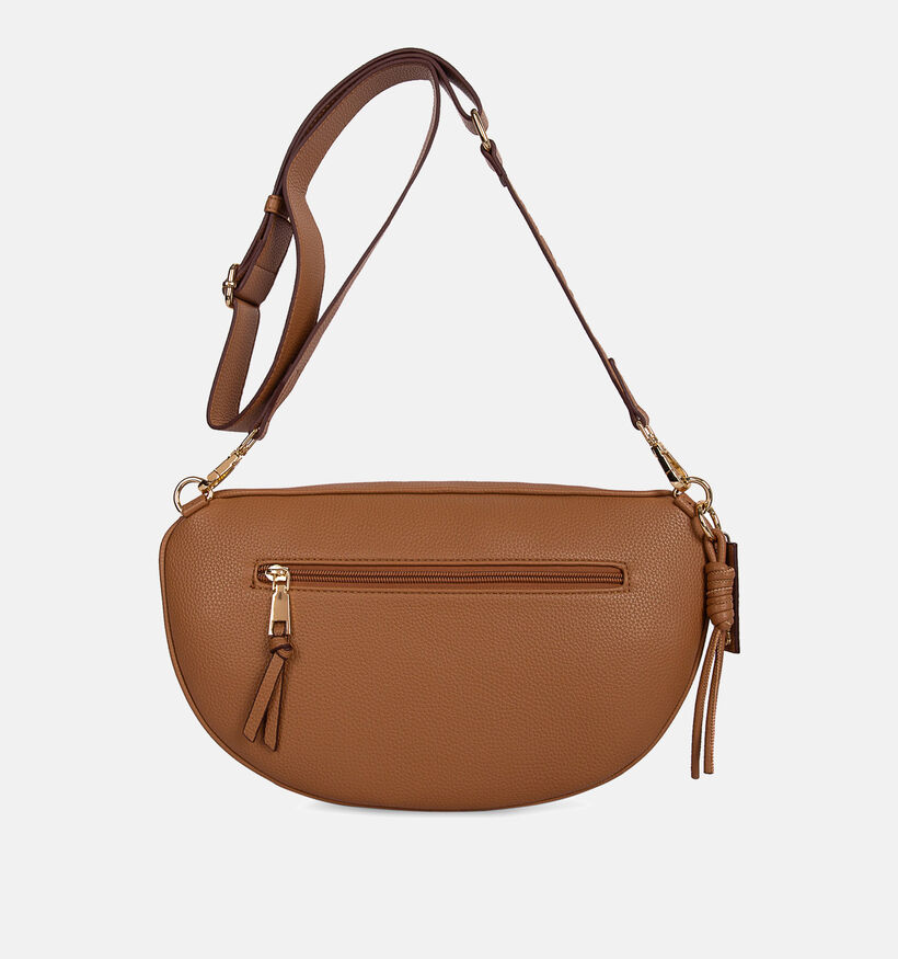 Laurent David Cognac Crossbodytas voor dames (374028)