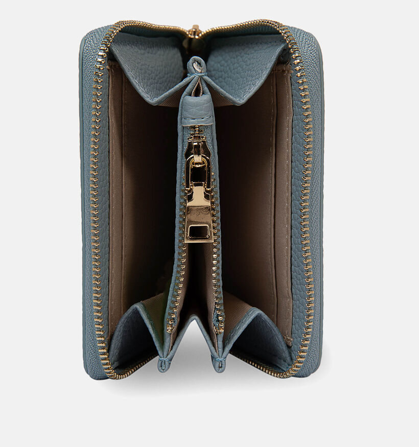 Laurent David Estee Porte-monnaie zippé en Bleu pour femmes (357981)