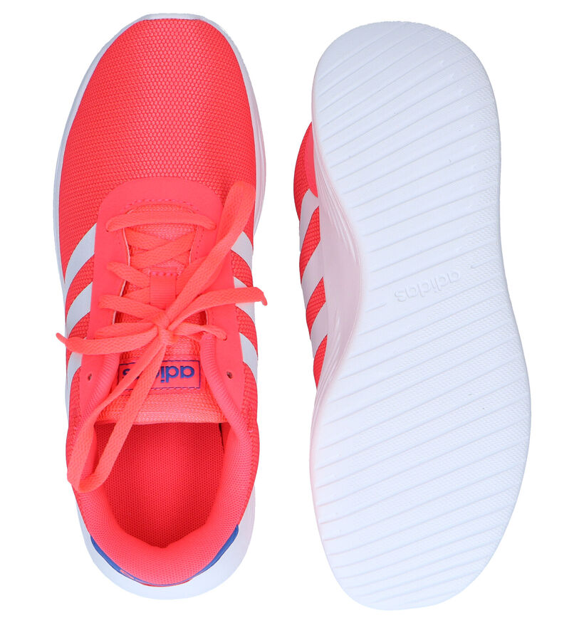 adidas Lite Racer 2.0 Baskets en Rose en simili cuir (293303)