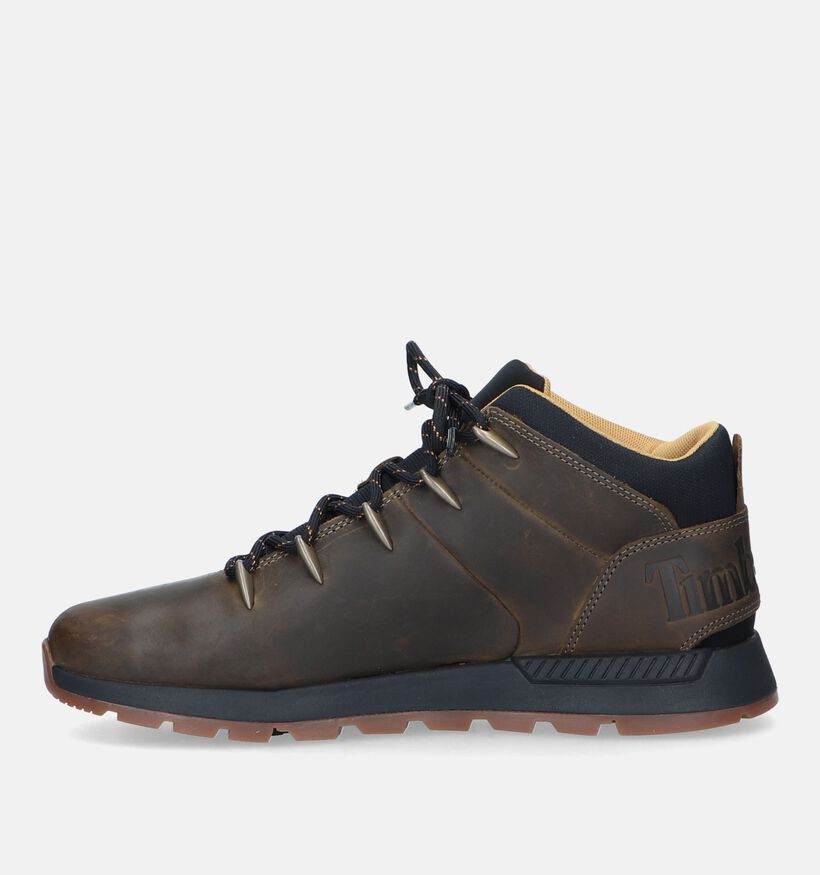 Timberland Sprint Trekker Mid Kaki Bottines voor heren (328640) - geschikt voor steunzolen